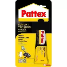 Pattex Contact Metal Plastik Cam Yapıştırıcı Şeffaf 50 Gr 1419320