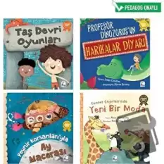 Pedagog Onaylı Uyku Vakti Hikayeleri Seti 4 (4 Kitap)