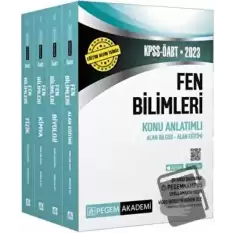 Pegem 2023 ÖABT Fen Bilgisi Fen ve Teknoloji Konu Anlatımı Modüler Set 4 Kitap