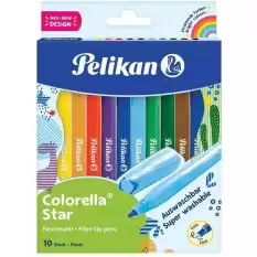 Pelikan Keçeli Kalem Colorella 10 Lu Kutu 822 299