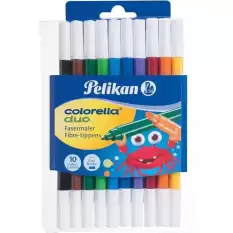 Pelikan Keçeli Kalem Colorella 2 Li Uç 10 Lu 11540