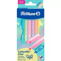 Pelikan Keçeli Kalem Colorella Pastel 6 Lı Paket