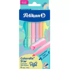 Pelikan Keçeli Kalem Colorella Pastel 6 Lı Paket