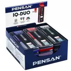 Pensan Iq-Duo Set 0,5 Mm Karışık Renkli Silgi+Min