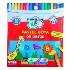 Pensan Kidz Pastel Boya Çantalı 18 Renk