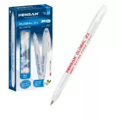 Pensan Tükenmez Kalem Global 0.5 Mm Kırmızı 2221 - 12li Paket