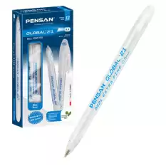 Pensan Tükenmez Kalem Global 0.5 Mm Mavi 2221 - 12li Paket