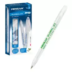 Pensan Tükenmez Kalem Global 0.5 Mm Yeşil 2221 - 12li Paket