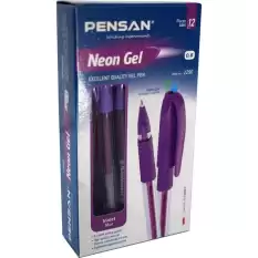 Pensan Tükenmez Kalem Jel 1.0 Mm Neon Violet 2229