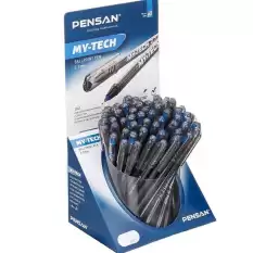 Pensan Tükenmez Kalem My-Tech 1.0 Mm Mavi 60 Lı 2250 - 60lı Standart