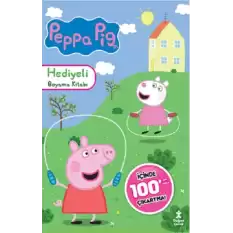 Peppa Pig 100 Çıkartma Hediyeli Boyama Kitabı