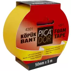 Picador Çift Taraflı Bant Köpük Rulo Askılı 50X5 Mt 4301