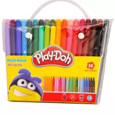 Play-Doh Keçeli Kalem Pvc 2 Mm 36 Renk Play-Ke013