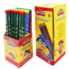 Play-Doh Kurşun Kalem Oluklu Üçgen 72 Li - 72li Paket