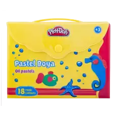 Play-Doh Pastel Boya Çantalı 18 Renk Play-Pa006