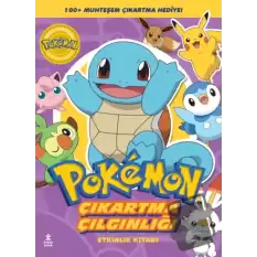 Pokemon - Squirtle Çıkartma Çılgınlığı Etkinlik Kitabı