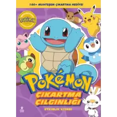 Pokemon - Squirtle Çıkartma Çılgınlığı Etkinlik Kitabı