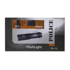 Polıce Ps-10 El Feneri Şarjlı Yeni Nesil Led (Tüfek Takılabilir)
