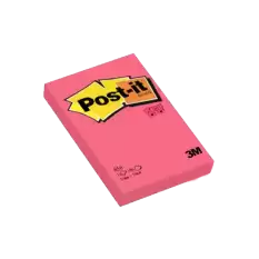 Post-İt Yapışkanlı Not Kağıdı 100 Yp 51X76 Melon Pembe 656