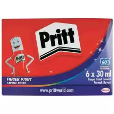 Pritt Parmak Boyası 30 Ml 6 Renk 1221355