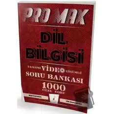 Promax Dil Bilgisi Tamamı Video Çözümlü Soru Bankası