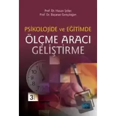 Psikolojide ve Eğitimde Ölçme Aracı Geliştirme