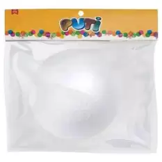 Puti Köpük Top 18 Cm Tekli 8955