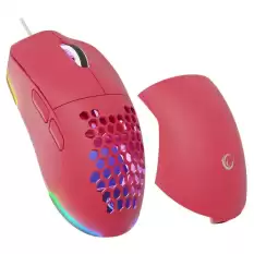 Rampage Blınk Pembe 7 Makro Tuşlu Rgb 12800 Dpı Gaming Oyuncu Mouse