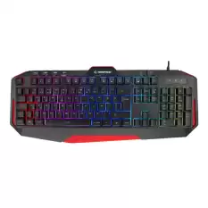 Rampage Kb-Rx7 Alpor Pro Siyah Usb Rgb Aydınlatmalı Q Gaming Oyuncu Klavyesi