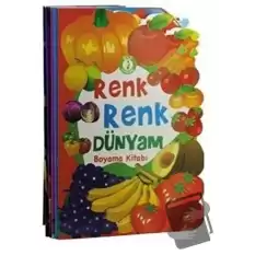 Renk Renk Dünyam Boyama Kitabı Seti 5 Kitap