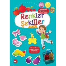 Renkler Şekiller 5+ Yaş - Büyüyorum Öğreniyorum Okul Öncesi Etkinlikleri