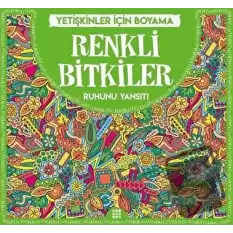 Renkli Bitkiler - Yetişkinler İçin Boyama