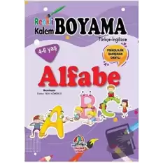 Renkli Kalem Boyama / Alfabe