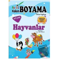 Renkli Kalem Boyama / Hayvanlar