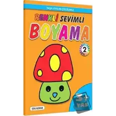 Renkli Sevimli Boyama 2 3+ Yaş