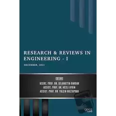 Research and Reviews in Engineering 1 - December 2021