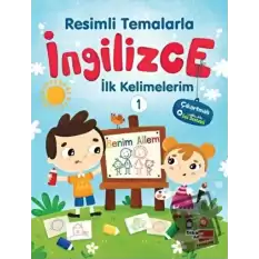 Resimli Temalarla İngilizce İlk Kelimelerim 1 - Benim Ailem