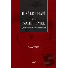 Risale-i Hafi ve Nahl-i Emel (İnceleme, Fhirst, Metinler)