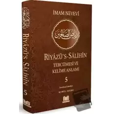 Riyazüs Salihin Tercümesi Kelime Manalı 5.Cilt (Ciltli)