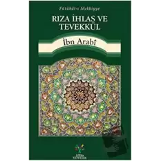 Rıza İhlas ve Tevekkül