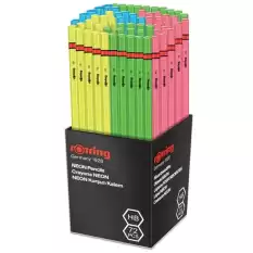 Rotring Kurşun Kalem Neon Fosforlu 2090066 - 72li Paket