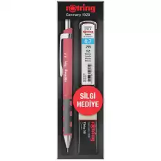 Rotring Okul Seti Tıkky Min Silgi 3 Lü 0.7 Mm Gül Kuru Ro-Kk07-07-Gul