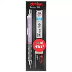 Rotring Okul Seti Tıkky Min Silgi 3 Lü 0.7 Mm Lila Ro-Kk07-07-Lıla