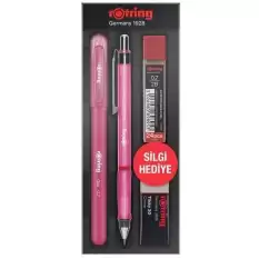 Rotring Okul Seti Visuclick+Jel 0.7 Mm Pembe