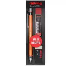 Rotring Okul Seti Visuclick Versatil/Min Silgi 0.7 Mm Turuncu Ro-Vk07-Turuncu