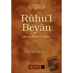 Ruhul Beyan Tefsiri - 3. Cilt (Ciltli)