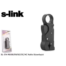 S-Link Sl-314 Rg58-59-62-3C-4C Kablo Ucu Soyucu