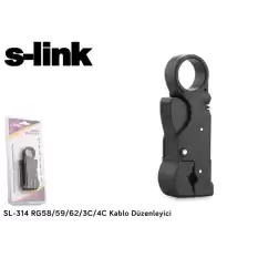 S-Link Sl-314 Rg58-59-62-3C-4C Kablo Ucu Soyucu