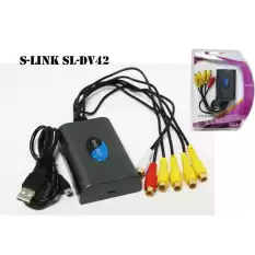 S-Link Sl-Dv42 Usb To Dvr 4 Port Adaptör