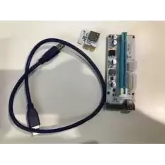 S-Link Sl- Ex10 Pcı-E 1X To 16X Sata 6Pin Bitcoin Riser Ekran Kartı Yükseltici